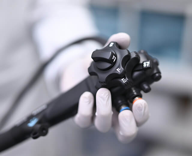 苦痛や不安を最小限に抑えた検査